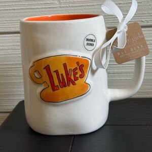 RAE DUNN Gilmore Girls Luke’s Diner COFFEE COFFEE COFFEE Mug NEW
